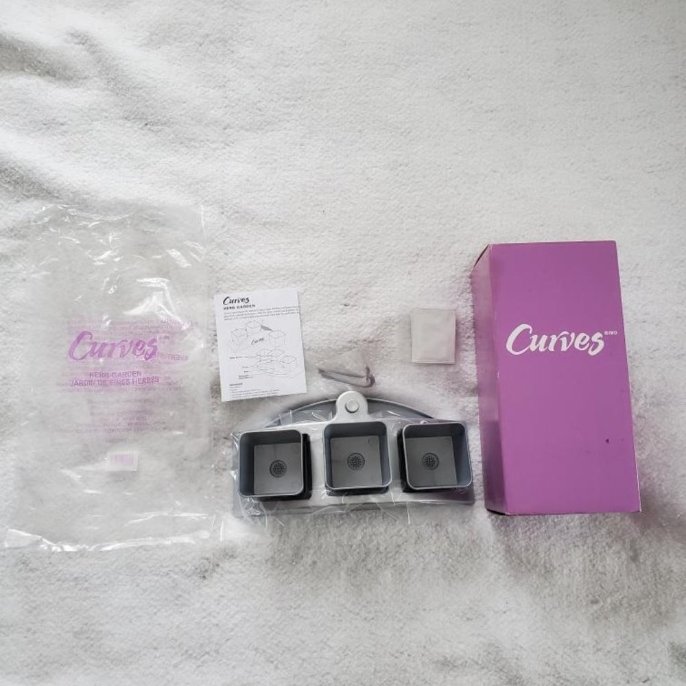 Curves Herb Garden Kit, New